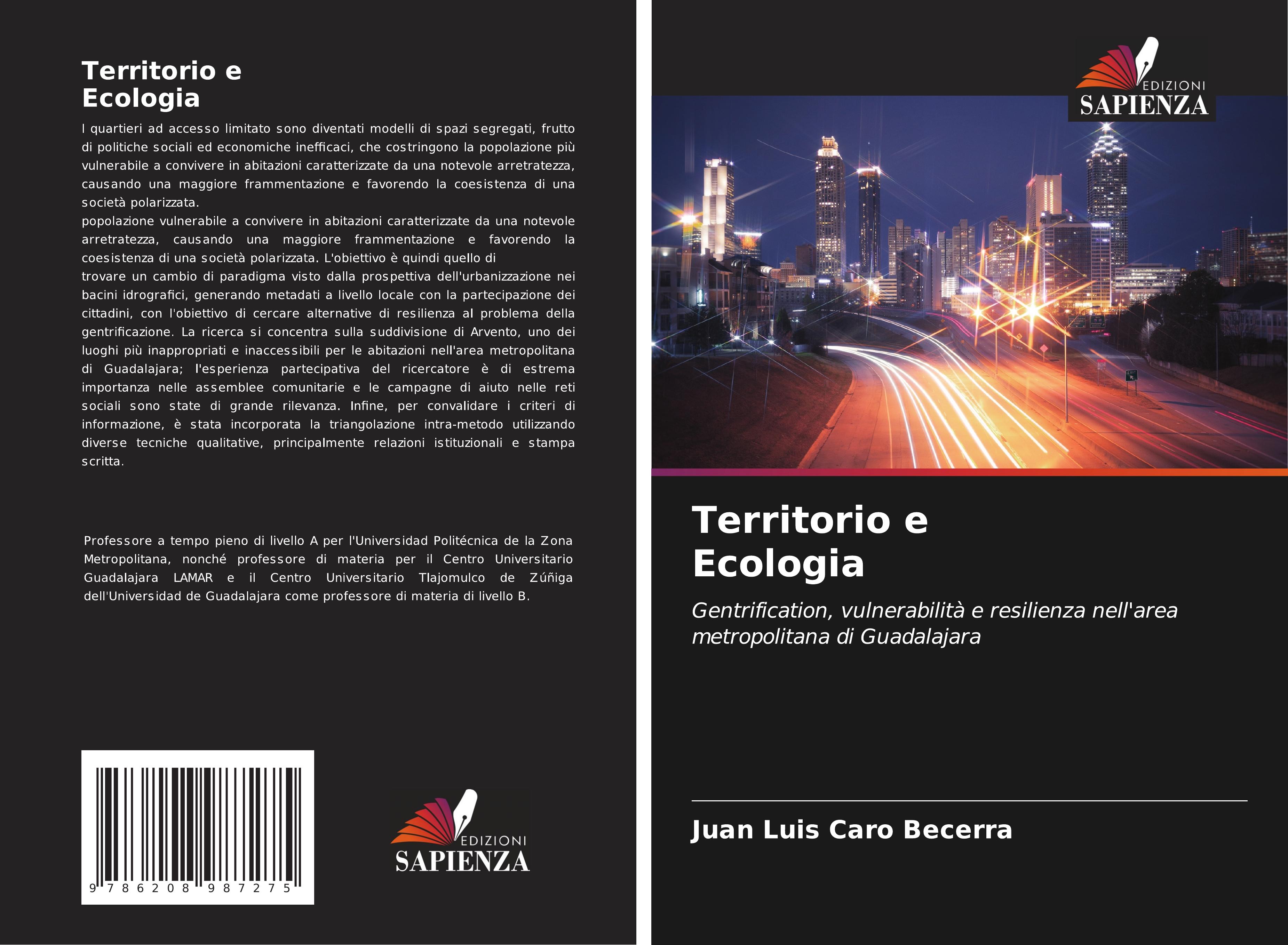 Vorderes Coverbild Territorio e Ecologia