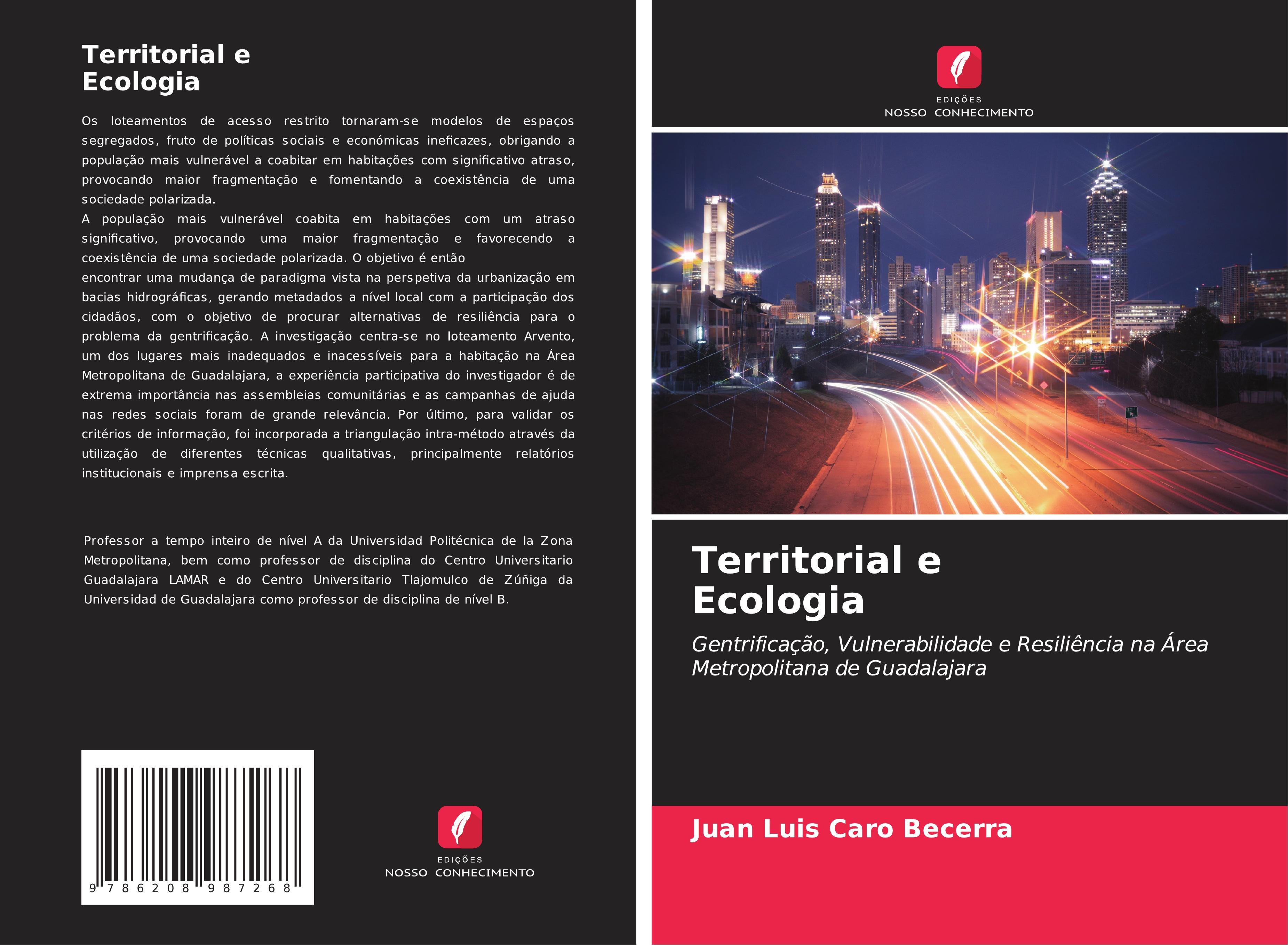 Vorderes Coverbild Territorial e Ecologia