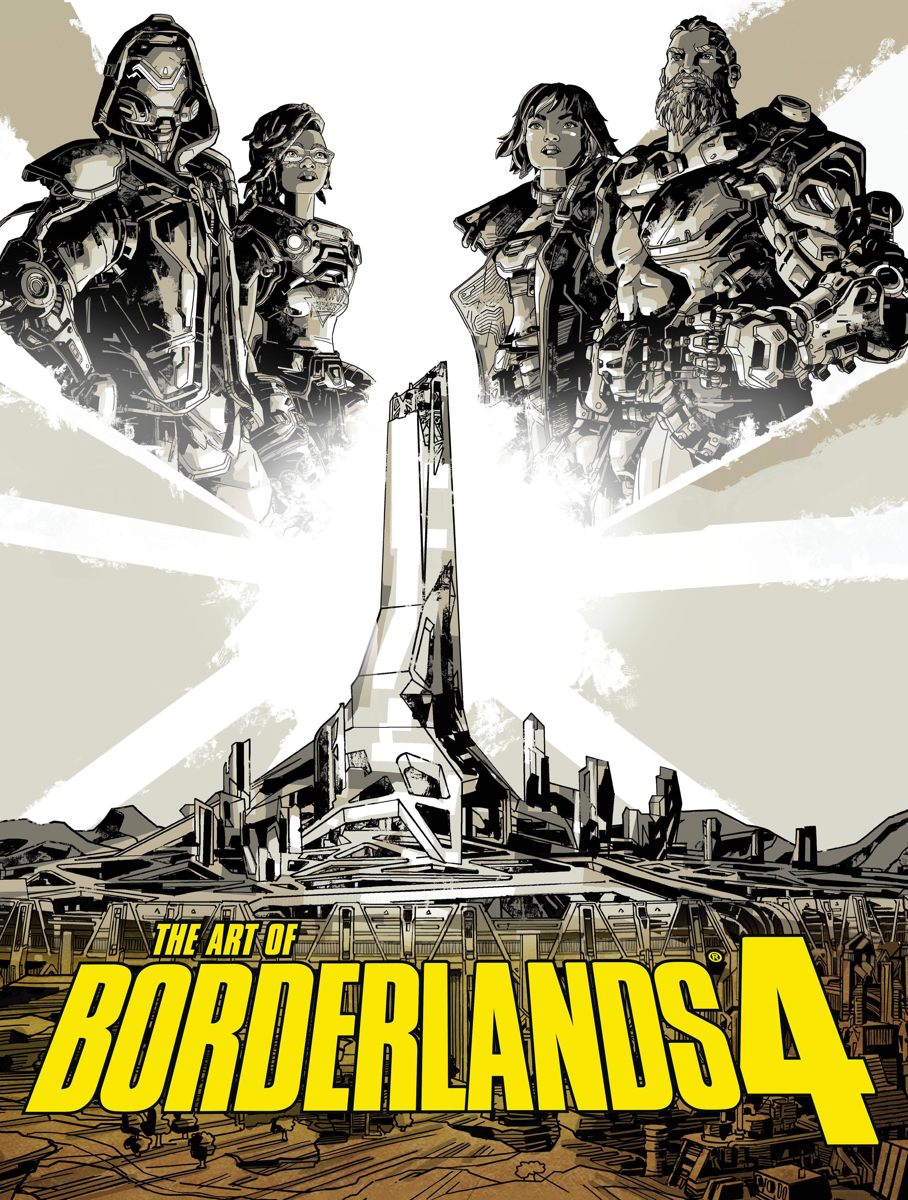 Vorderes Coverbild The Art of Borderlands 4