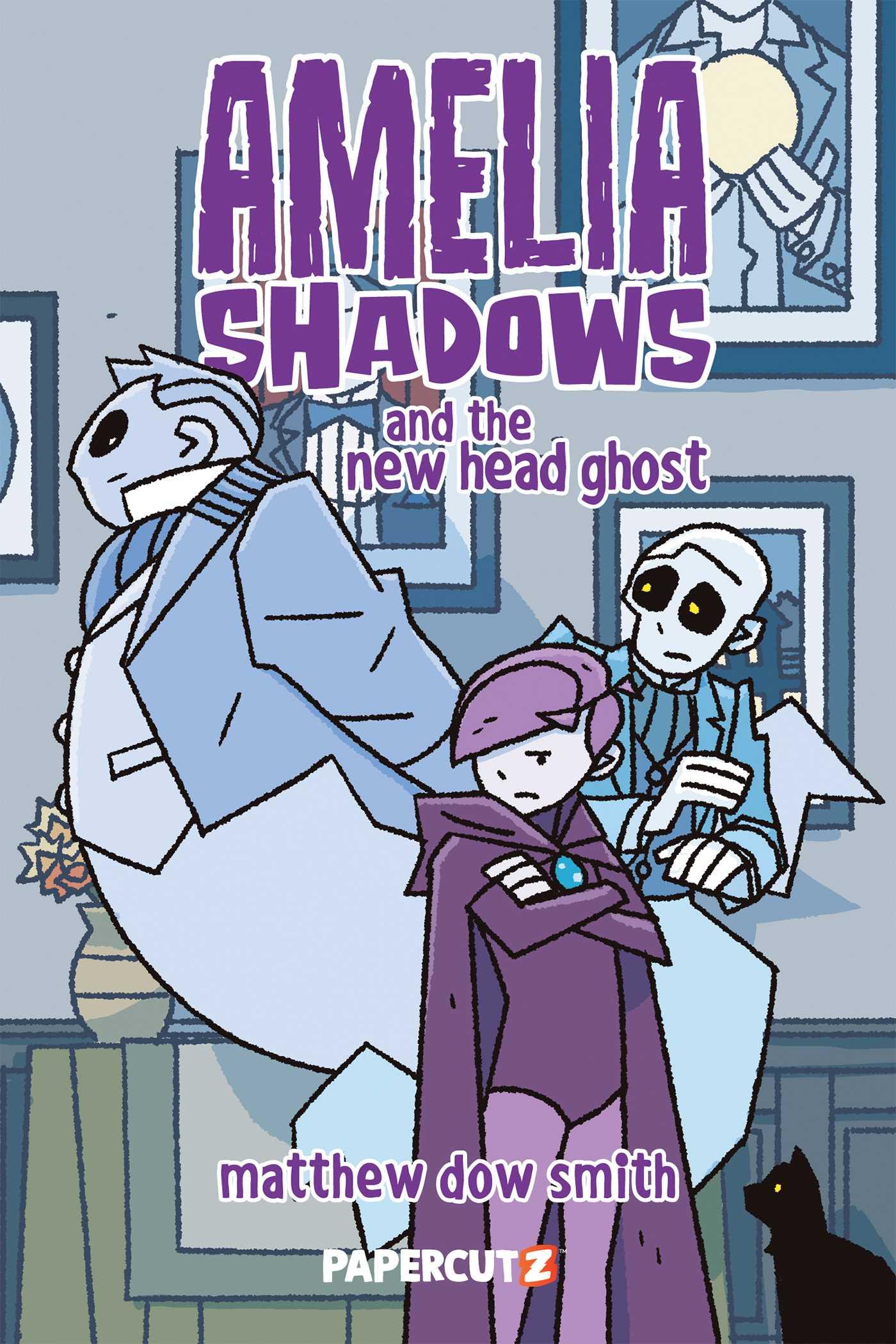 Vorderes Coverbild Amelia Shadows and the New Head Ghost