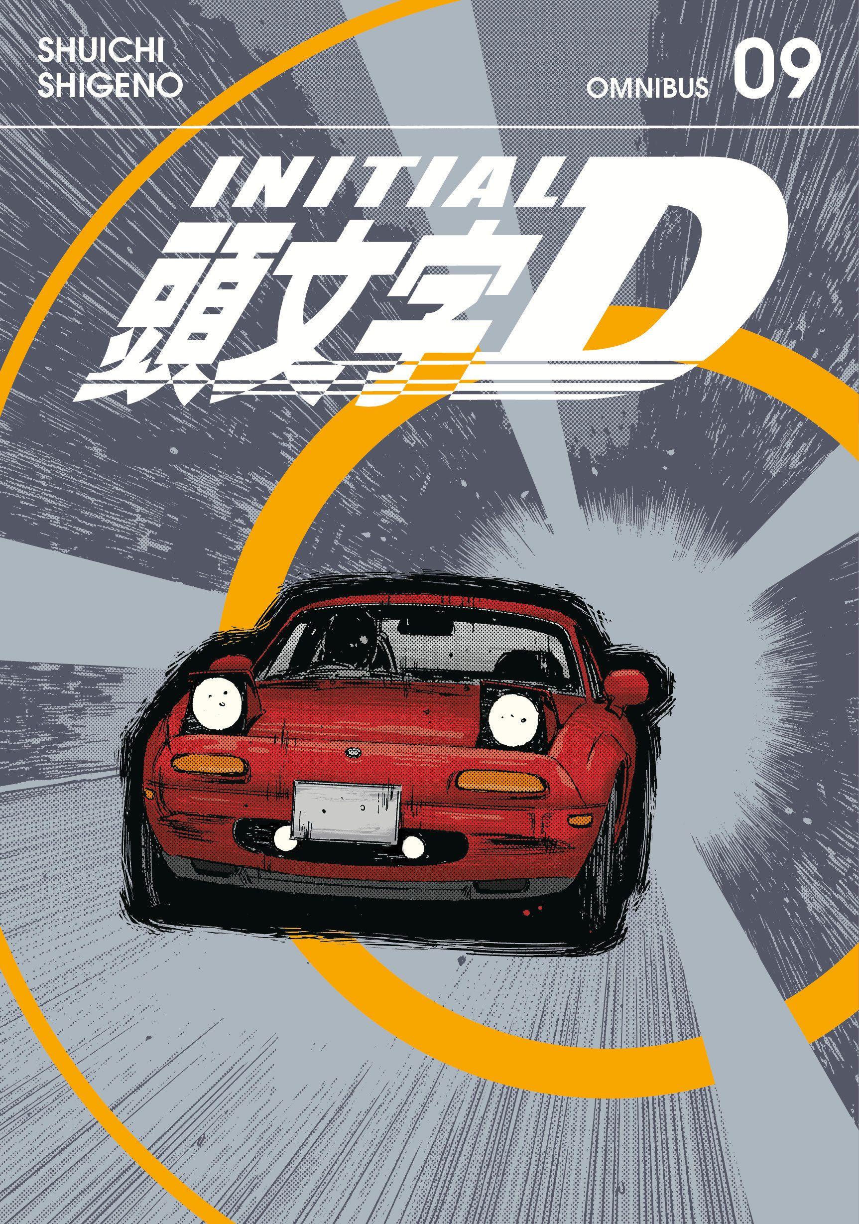 Vorderes Coverbild Initial D Omnibus 9 (Vol. 17-18)