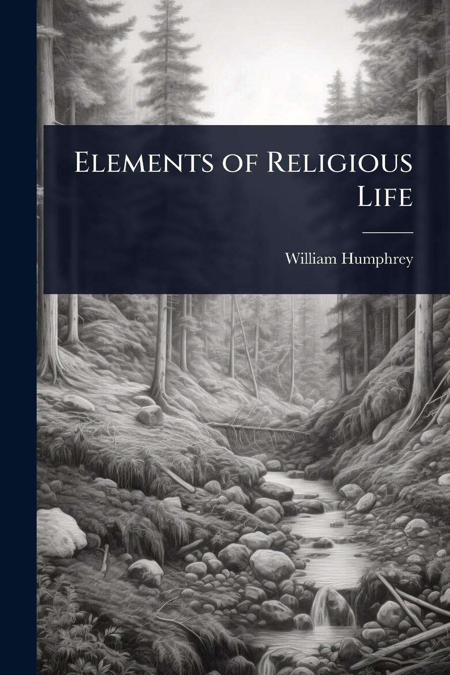 Vorderes Coverbild Elements of Religious Life