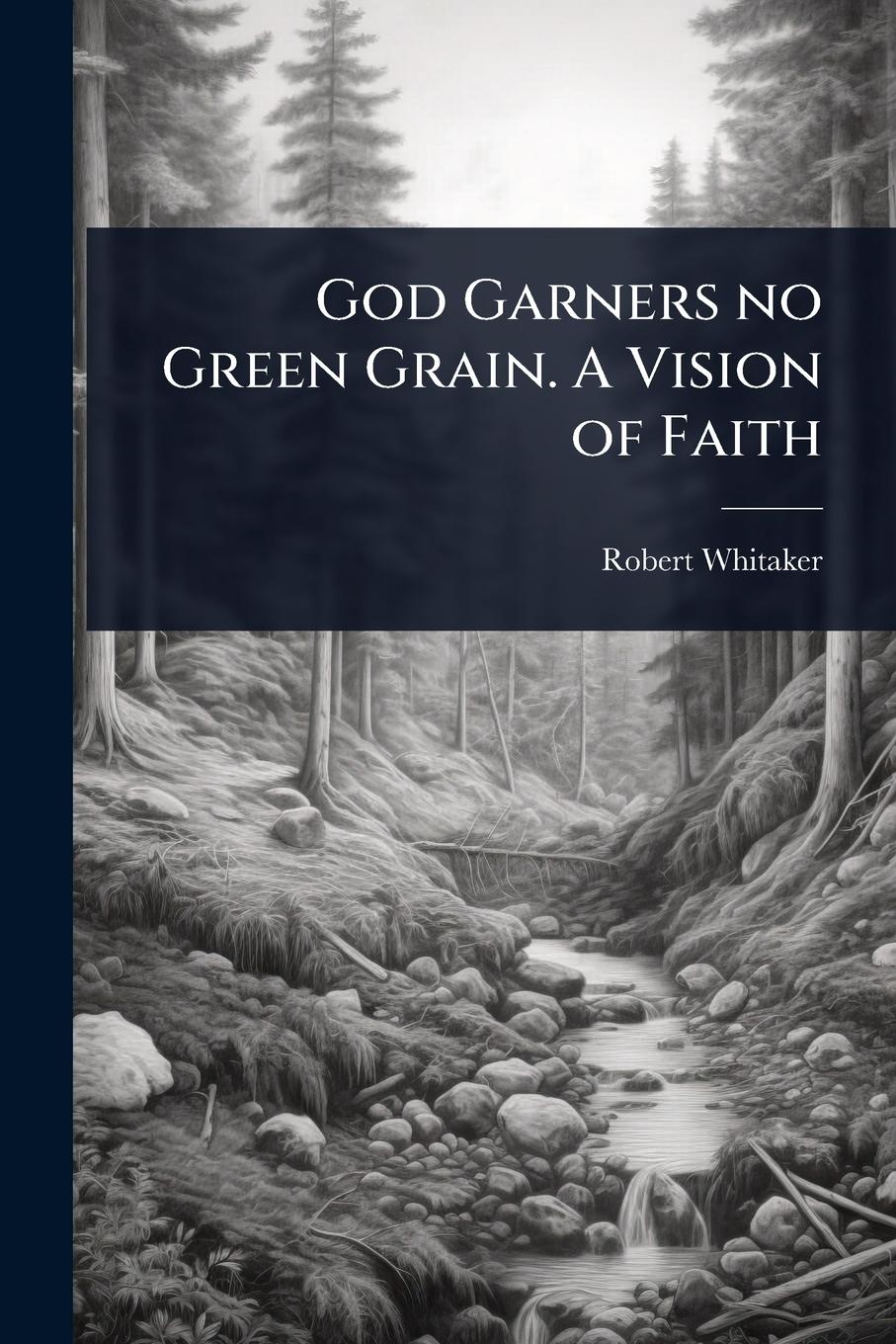 Vorderes Coverbild God Garners no Green Grain. A Vision of Faith