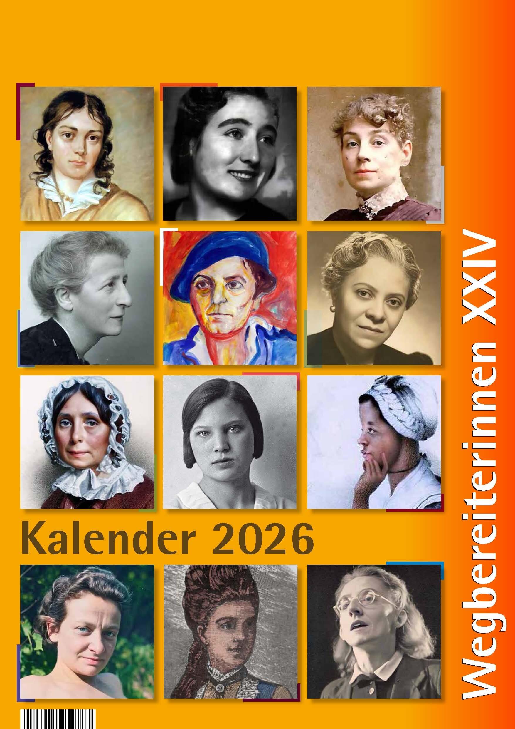 Vorderes Coverbild Kalender 2026