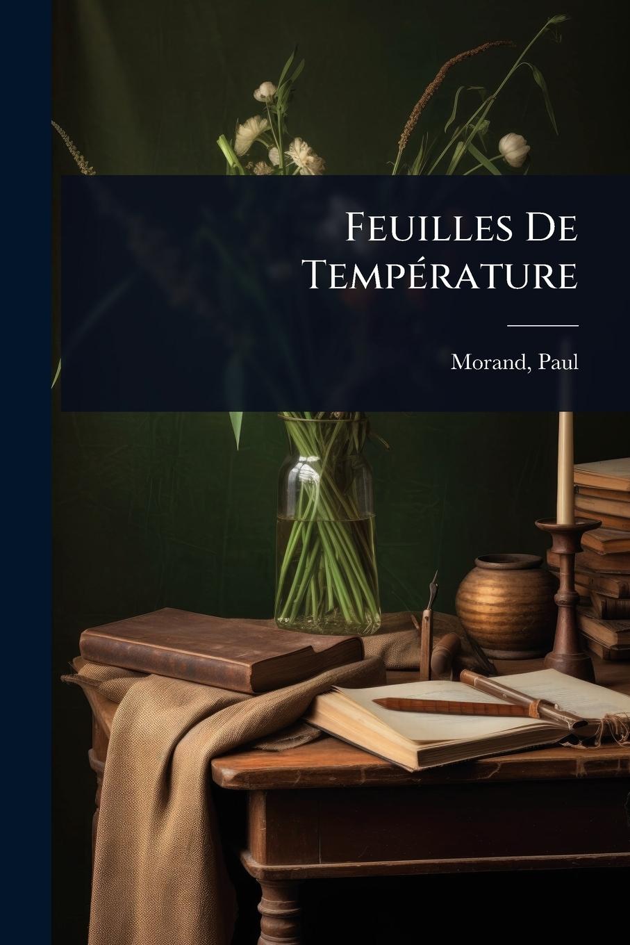 Vorderes Coverbild Feuilles De TempÃ(c)rature