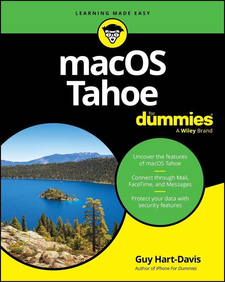 Vorderes Coverbild macOS Tahoe for Dummies