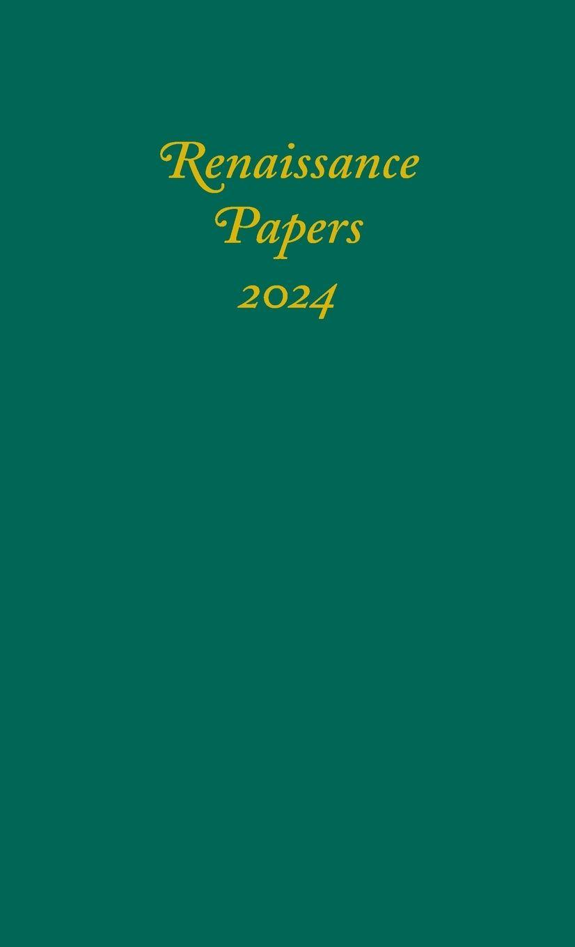 Vorderes Coverbild Renaissance Papers 2024