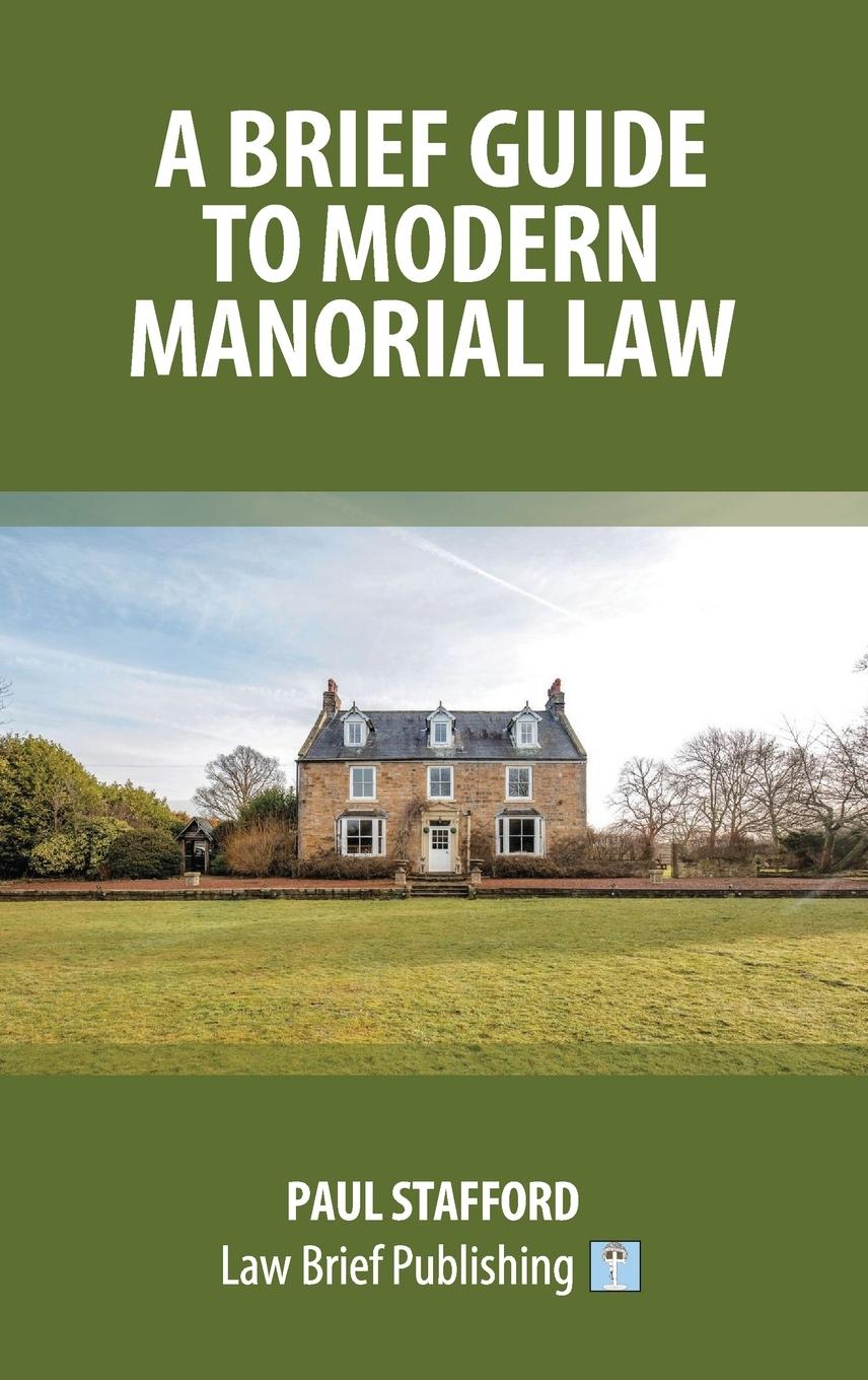 Vorderes Coverbild A Brief Guide to Modern Manorial Law