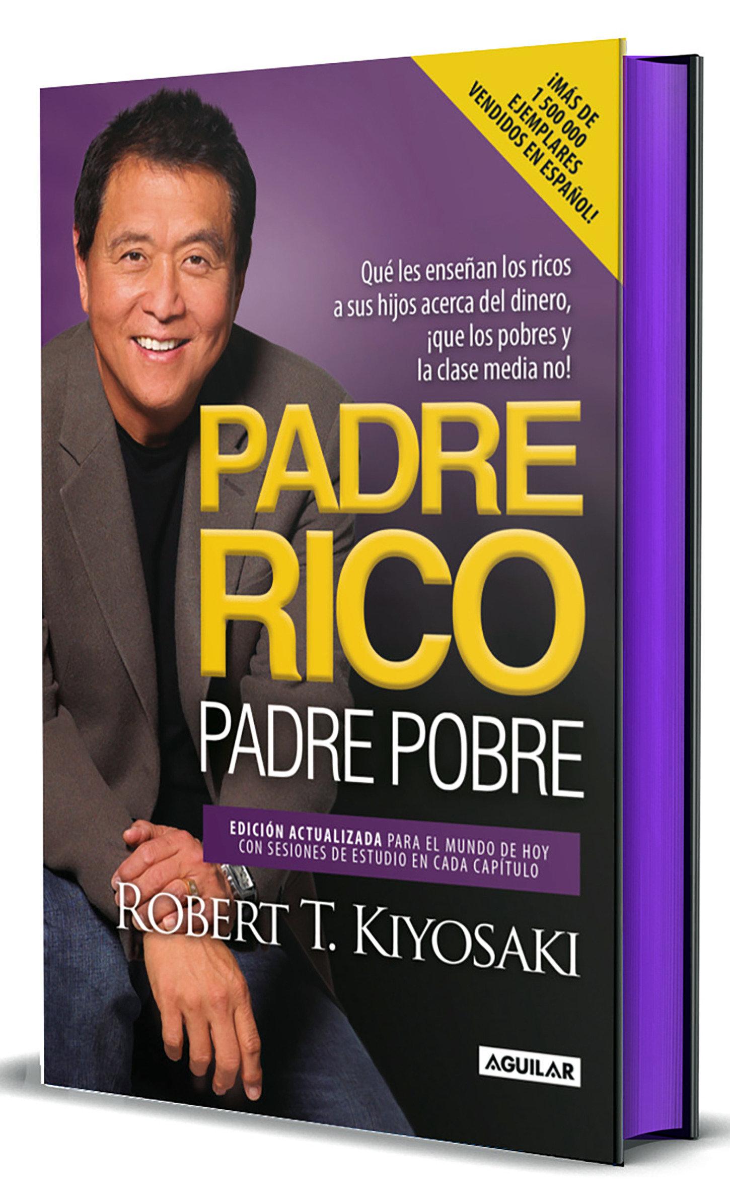 Vorderes Coverbild Padre Rico, Padre Pobre (Edición Cantos Pintados) / Rich Dad, Poor Dad (Sprayed Edges Edition)