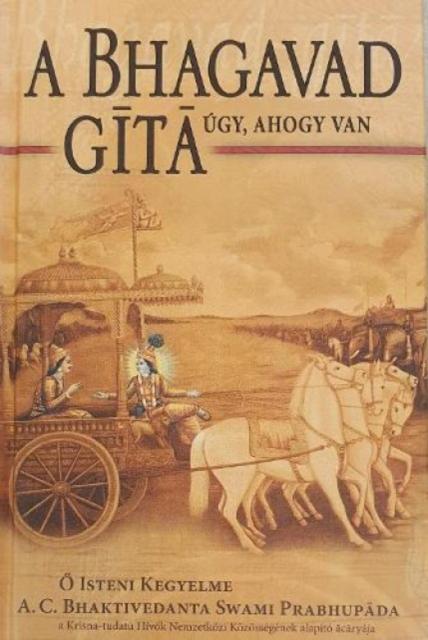 Vorderes Coverbild Bhagavad-Gita Ugy, Ahogy Van [Hungarian language]