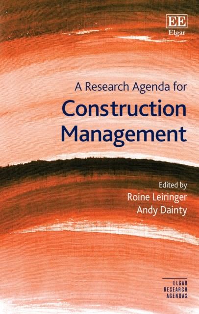 Vorderes Coverbild A Research Agenda for Construction Management