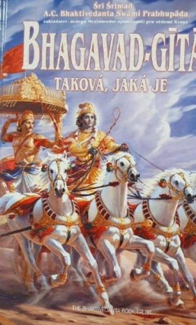 Vorderes Coverbild Bhagavad-Gita Takova Jaka Je [Czech language]