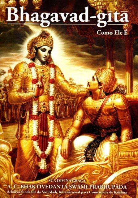 Vorderes Coverbild Bhagavad-Gita Como Ele E [Portugese language]
