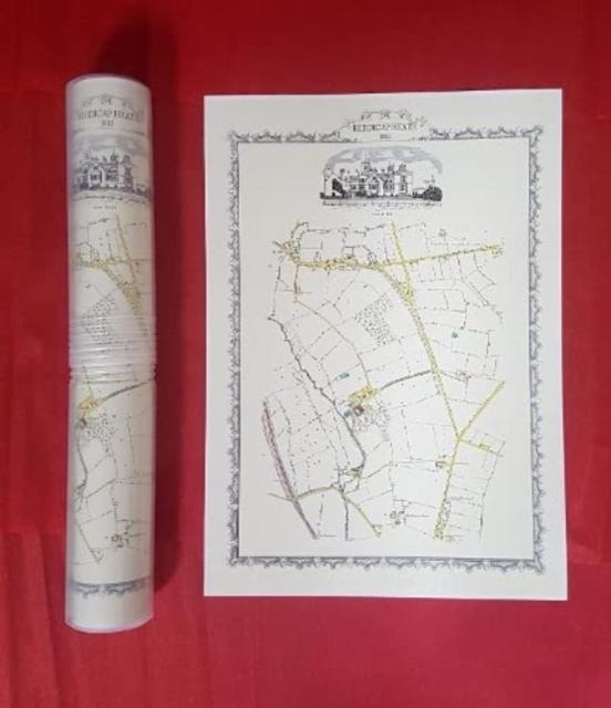 Vorderes Coverbild Reddicap Heath 1882 - Old Map Supplied Rolled in a Clear Two Part Screw Presentation Tube - Print Size 45cm x 32cm