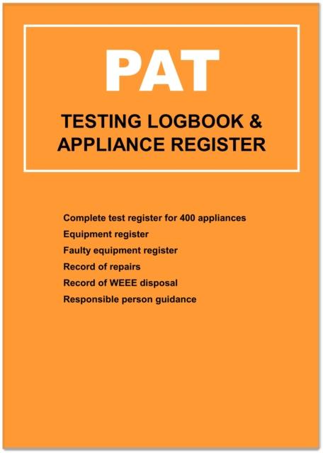 Vorderes Coverbild PAT (Portable Appliance Testing) Logbook