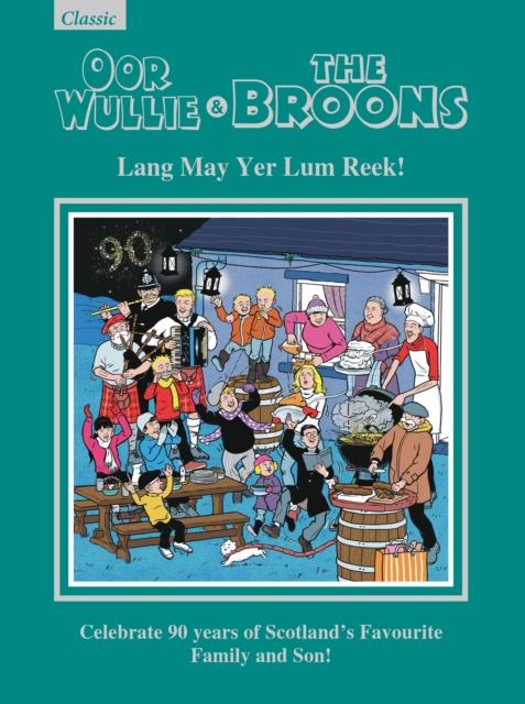 Vorderes Coverbild Oor Wullie & The Broons Gift Book 2026