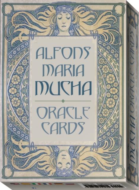 Vorderes Coverbild Alfons Maria Mucha Oracle Cards