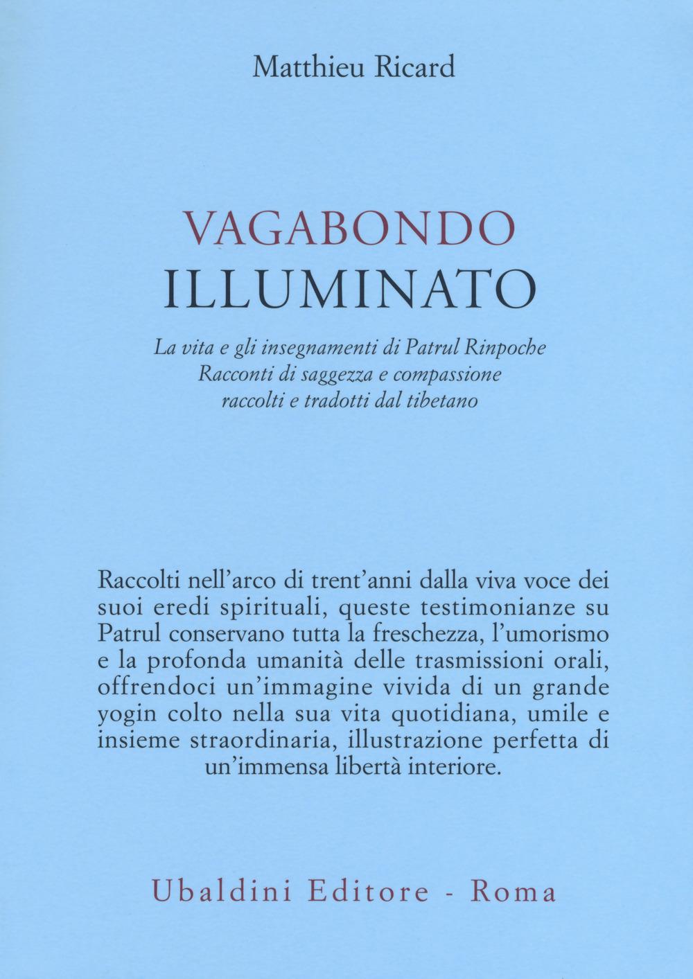 Vorderes Coverbild Vagabondo illuminato. La vita e gli insegnamenti di Patrul Rinpoche