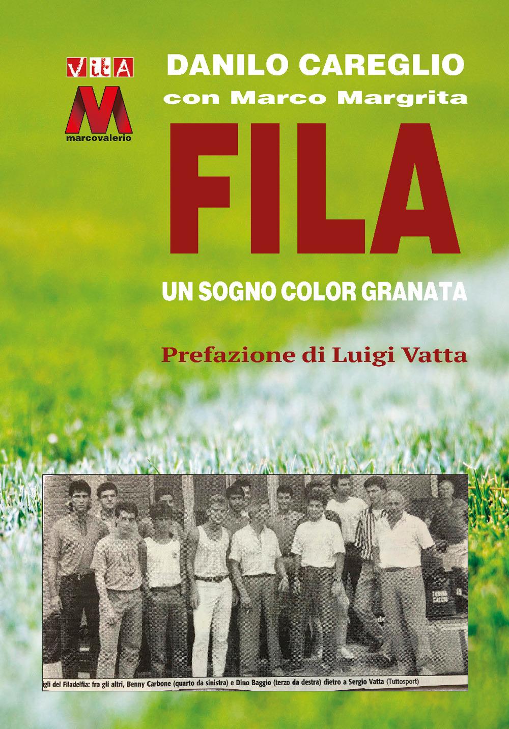 Vorderes Coverbild Fila. Un sogno color Granata