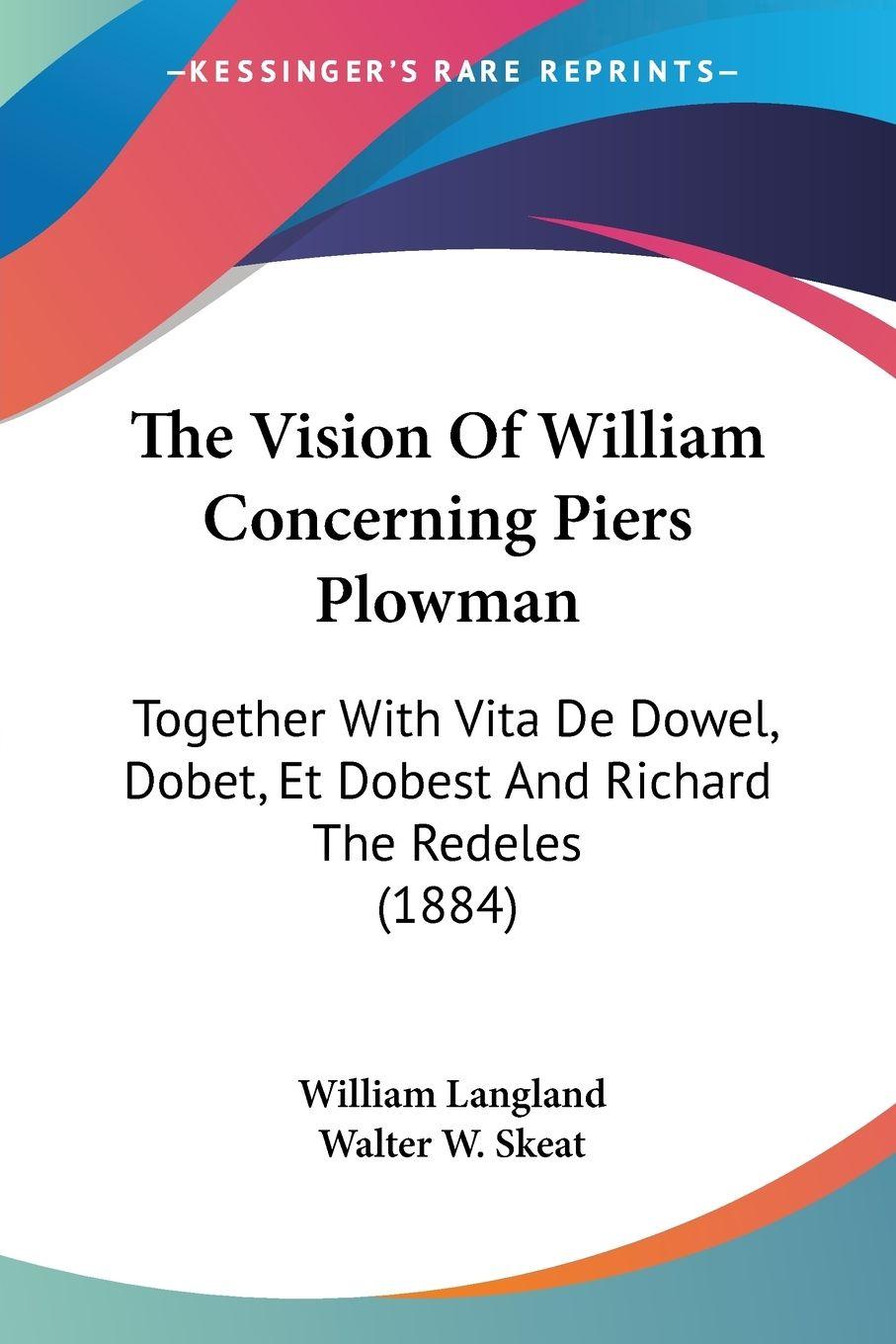 Vorderes Coverbild The Vision Of William Concerning Piers Plowman
