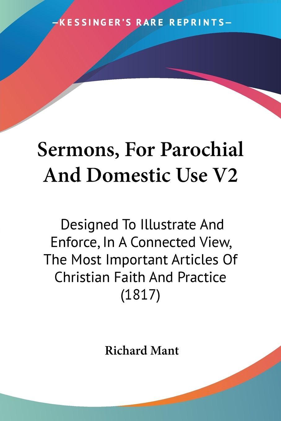 Vorderes Coverbild Sermons, For Parochial And Domestic Use V2