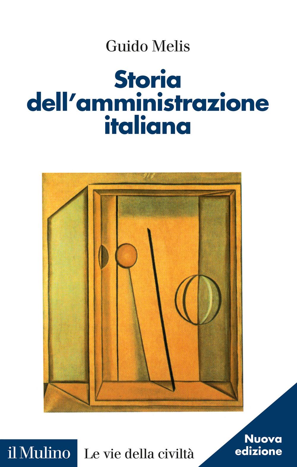 Vorderes Coverbild Storia dell'amministrazione italiana