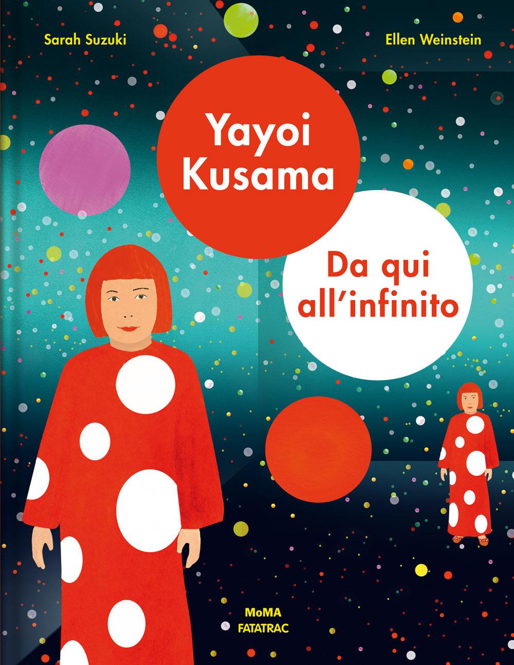 Vorderes Coverbild Yayoi Kusama. Da qui all'infinito