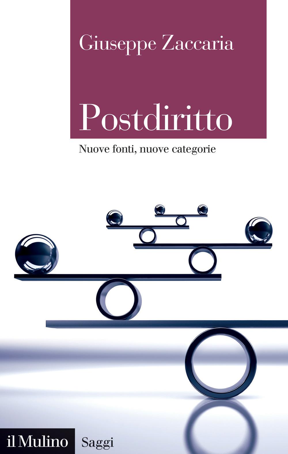 Vorderes Coverbild Postdiritto. Nuove fonti, nuove categorie