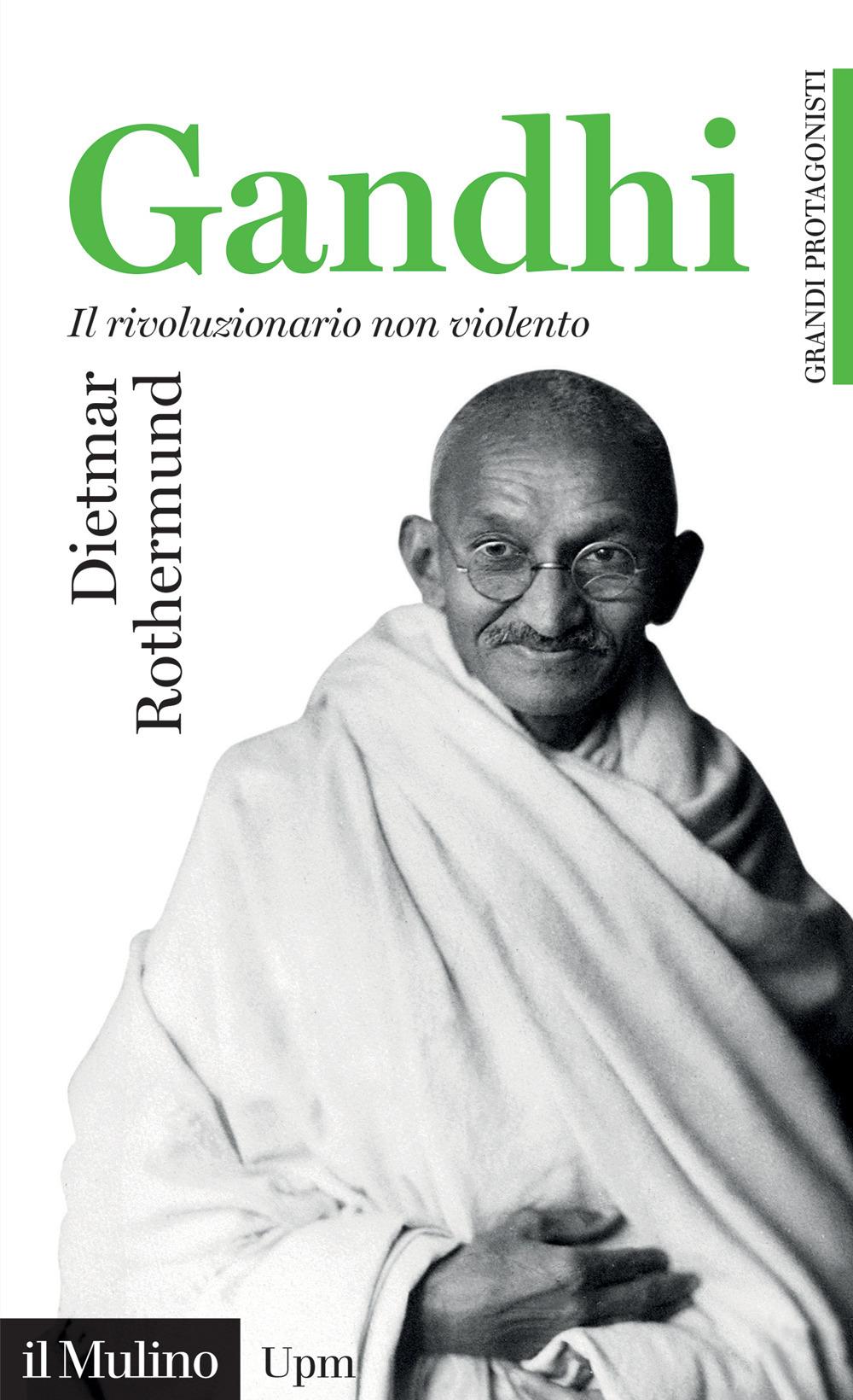 Vorderes Coverbild Gandhi. Il rivoluzionario non violento