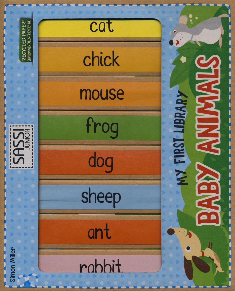 Vorderes Coverbild Baby animals. My first library