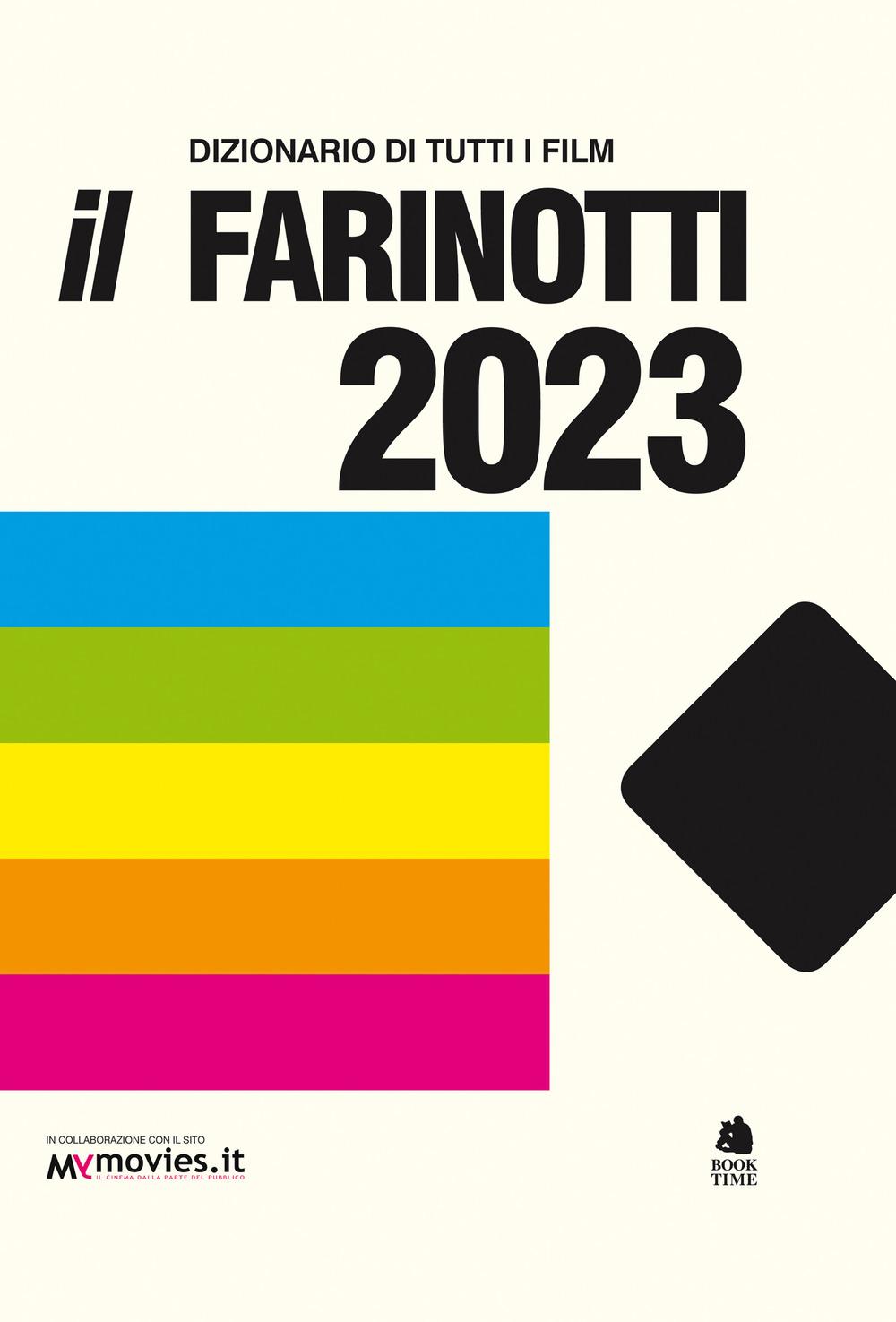Vorderes Coverbild Il Farinotti 2023. Dizionario di tutti i film