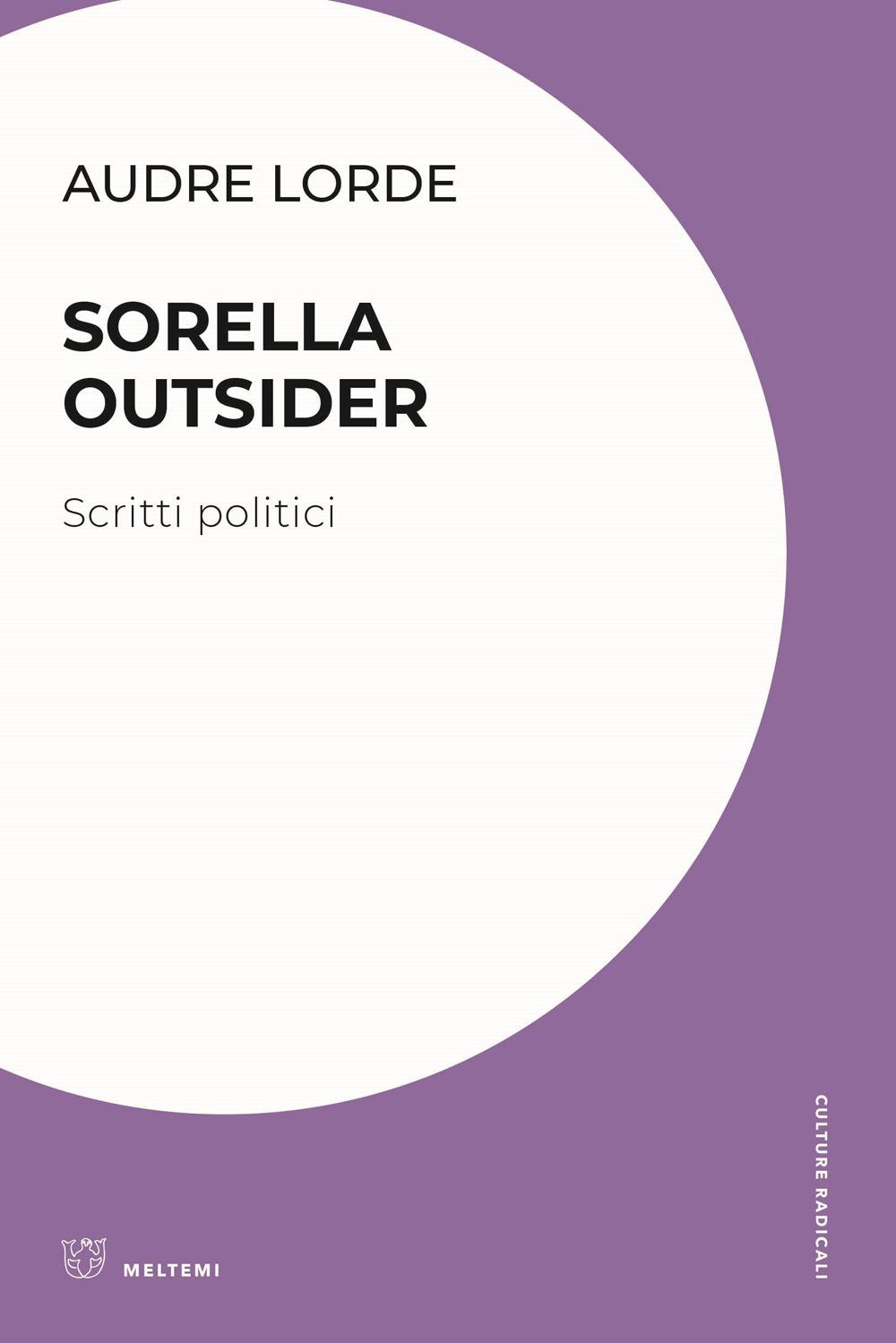 Vorderes Coverbild Sorella outsider. Scritti politici