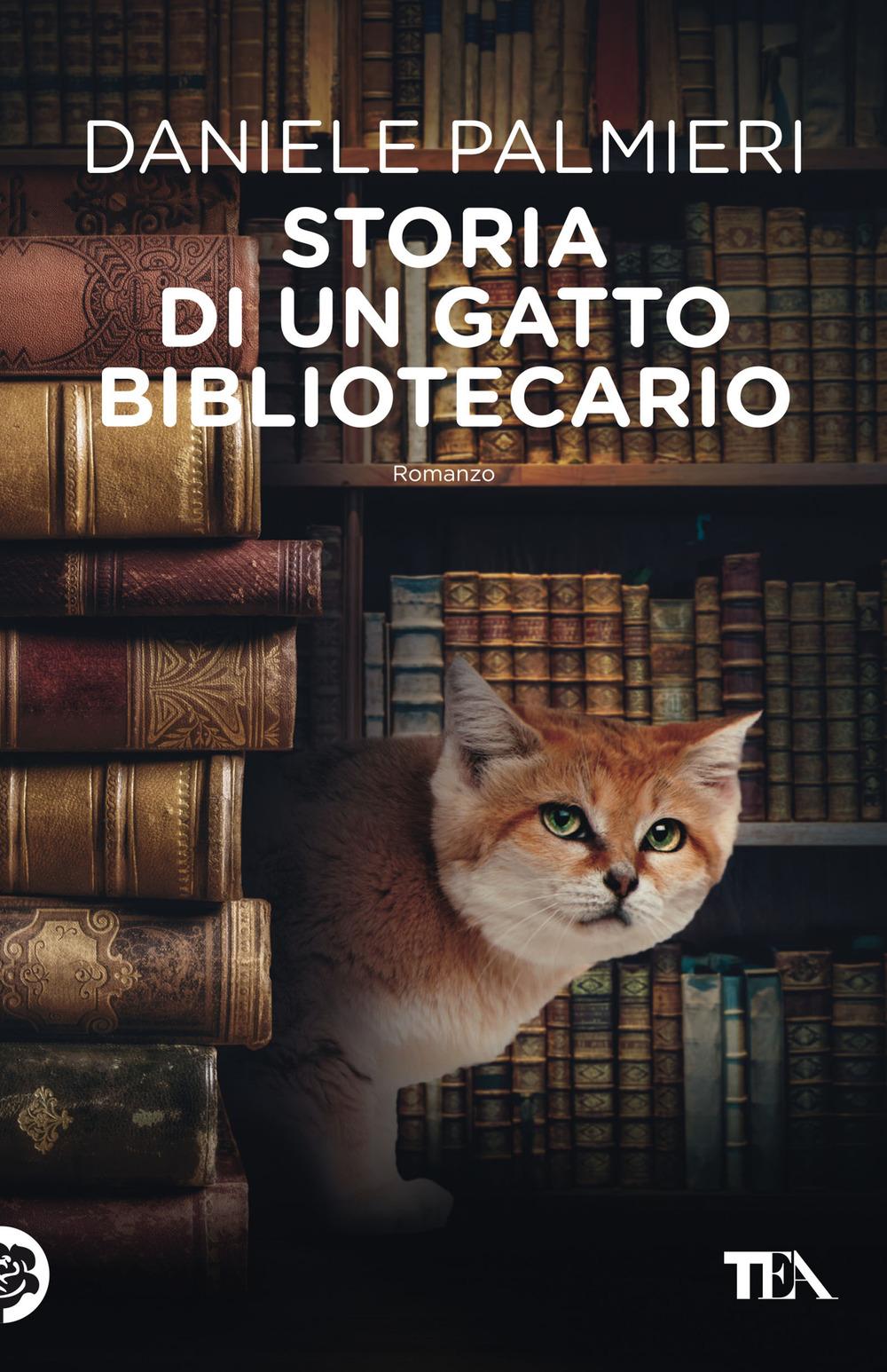Vorderes Coverbild Storia di un gatto bibliotecario