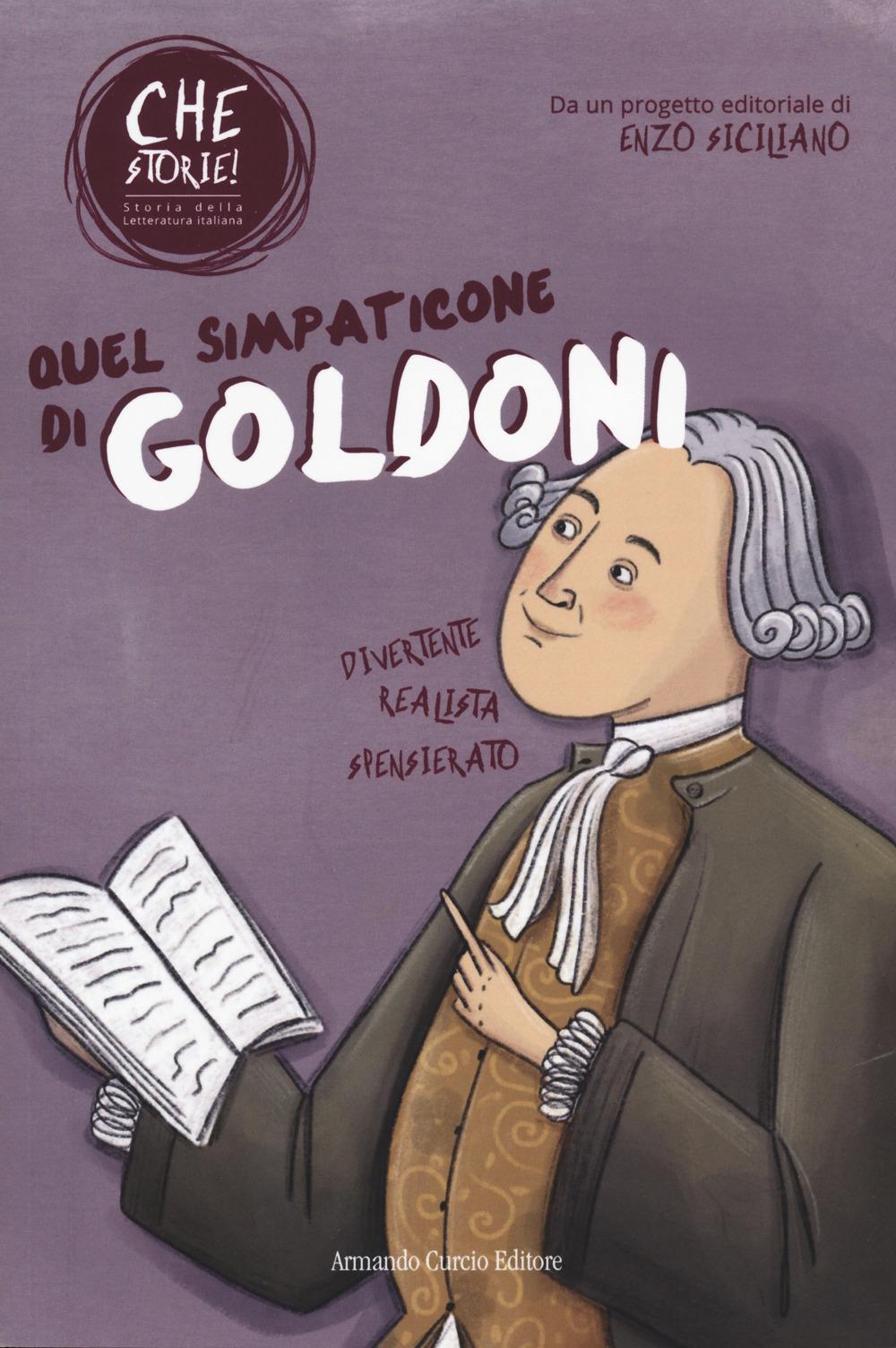 Vorderes Coverbild Quel simpaticone di Goldoni. Che storie!