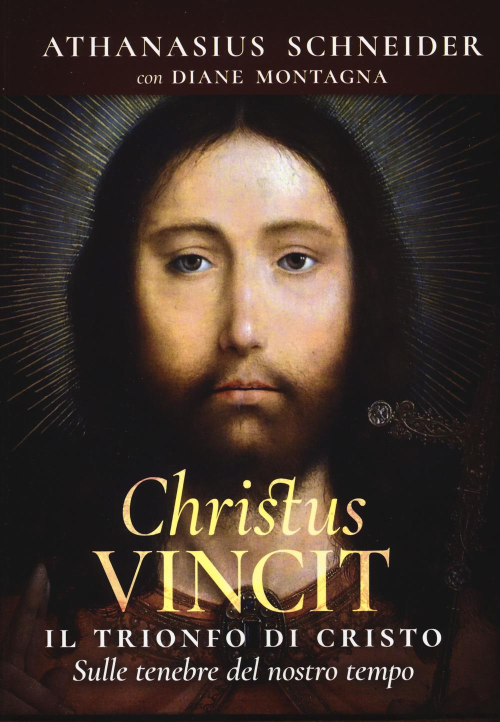 Vorderes Coverbild Christus vincit. Il trionfo di Cristo sulle tenebre del nostro tempo