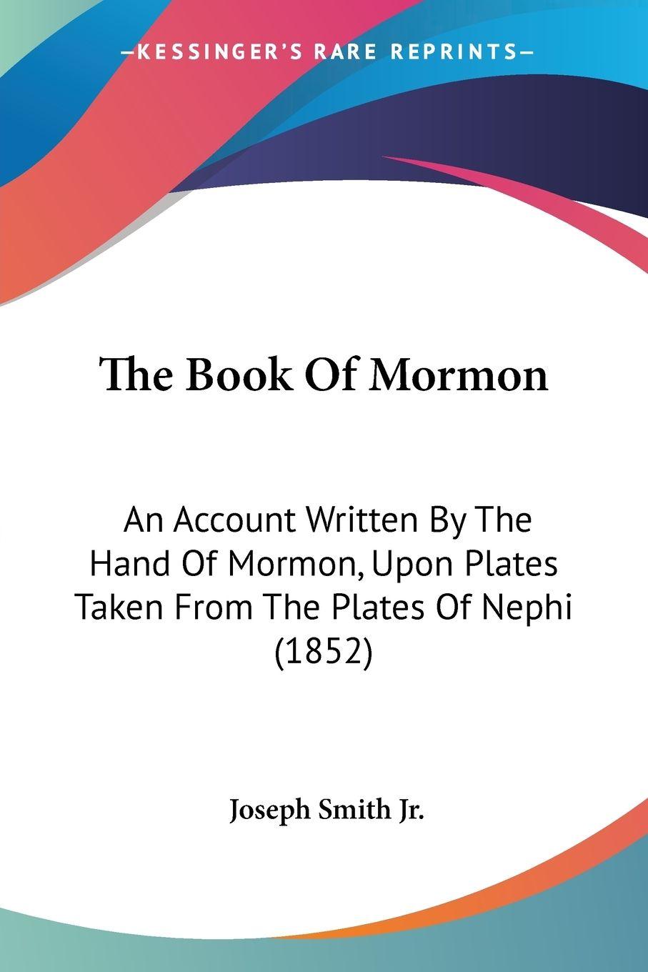 Vorderes Coverbild The Book Of Mormon