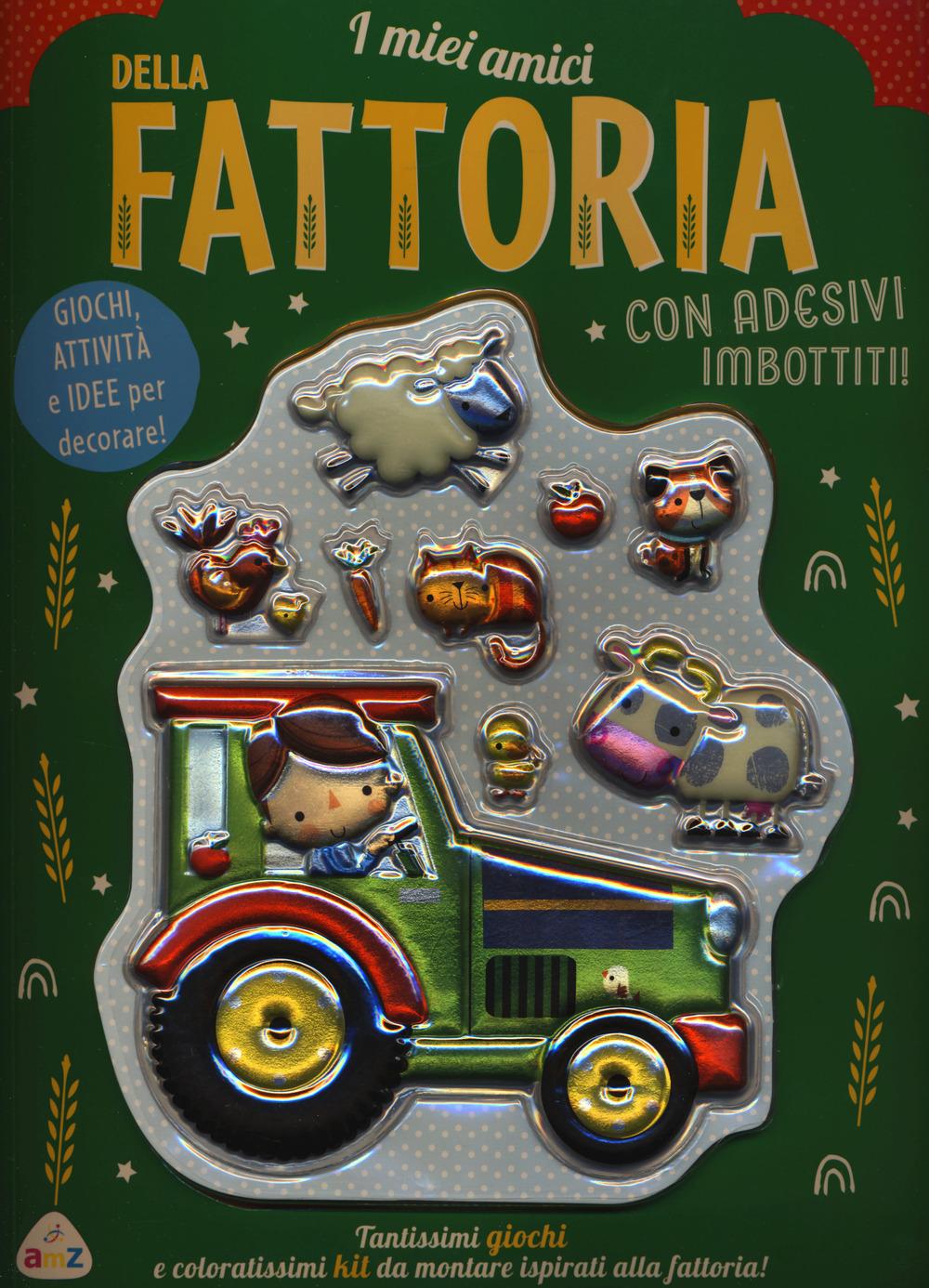 Vorderes Coverbild I miei amici della fattoria. Sticker imbottiti