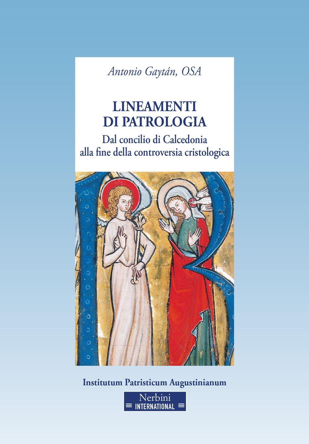 Vorderes Coverbild Lineamenti di patrologia. Dal concilio di Calcedonia alla fine della controversia cristologica
