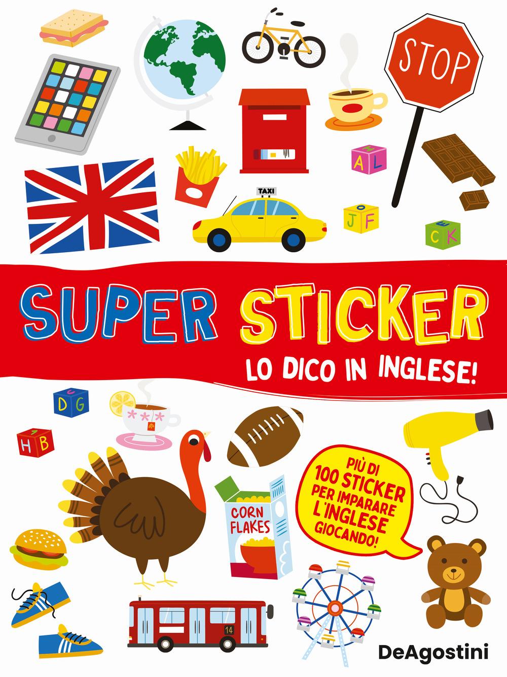Vorderes Coverbild Lo dico in inglese. Super sticker