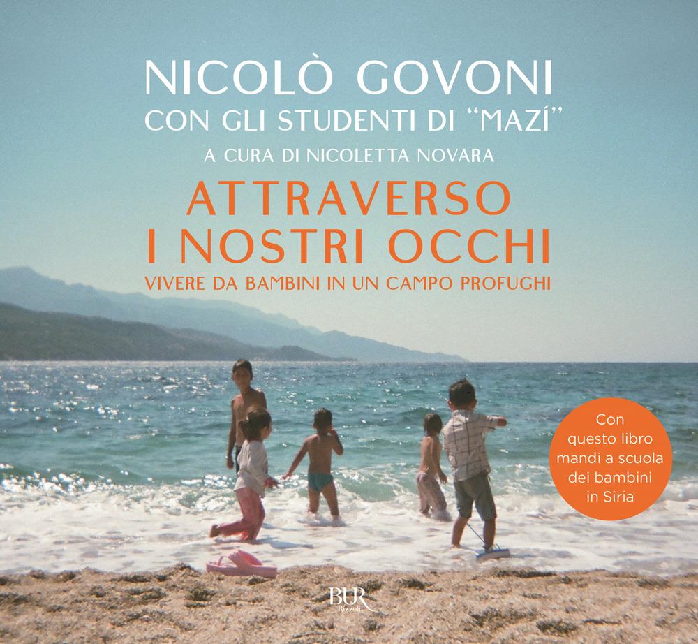 Vorderes Coverbild Attraverso i nostri occhi. Vivere da bambini in un campo profughi