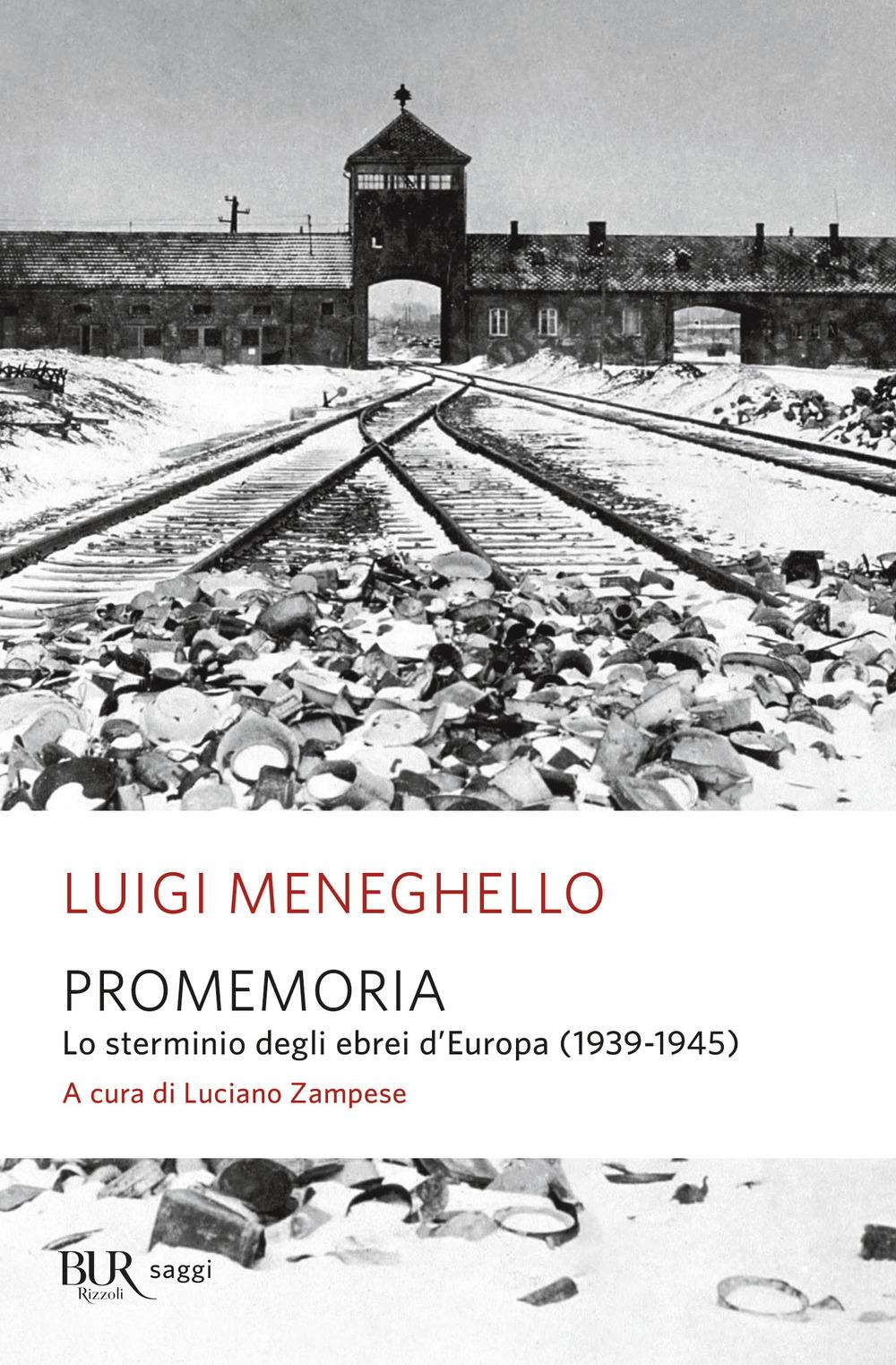 Vorderes Coverbild Promemoria. Lo sterminio degli ebrei d'Europa (1939-1945)