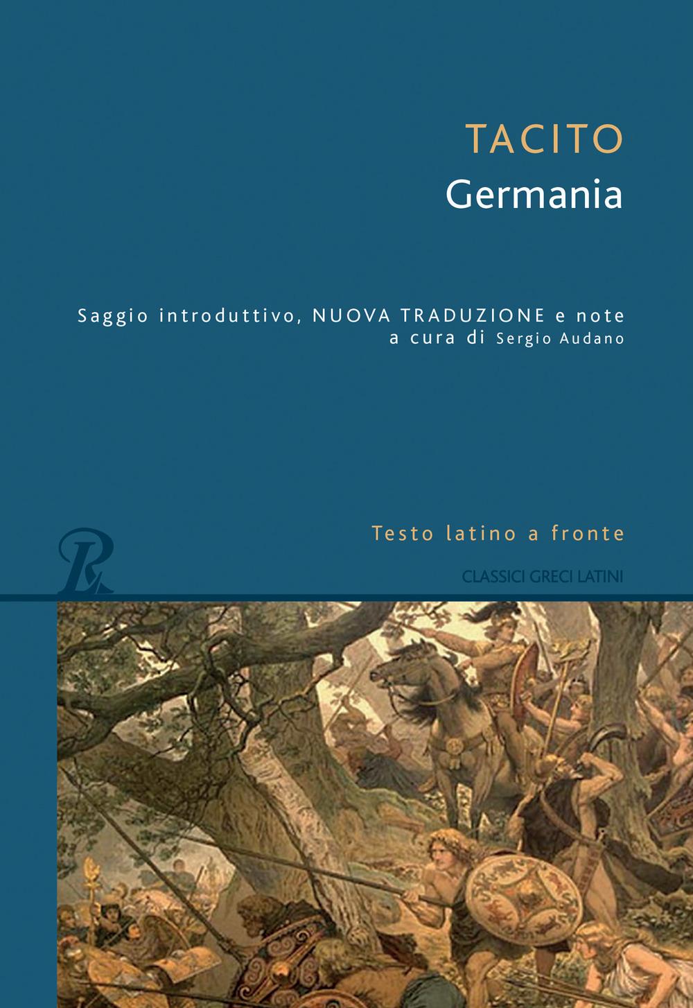 Vorderes Coverbild La Germania. Testo latino a fronte
