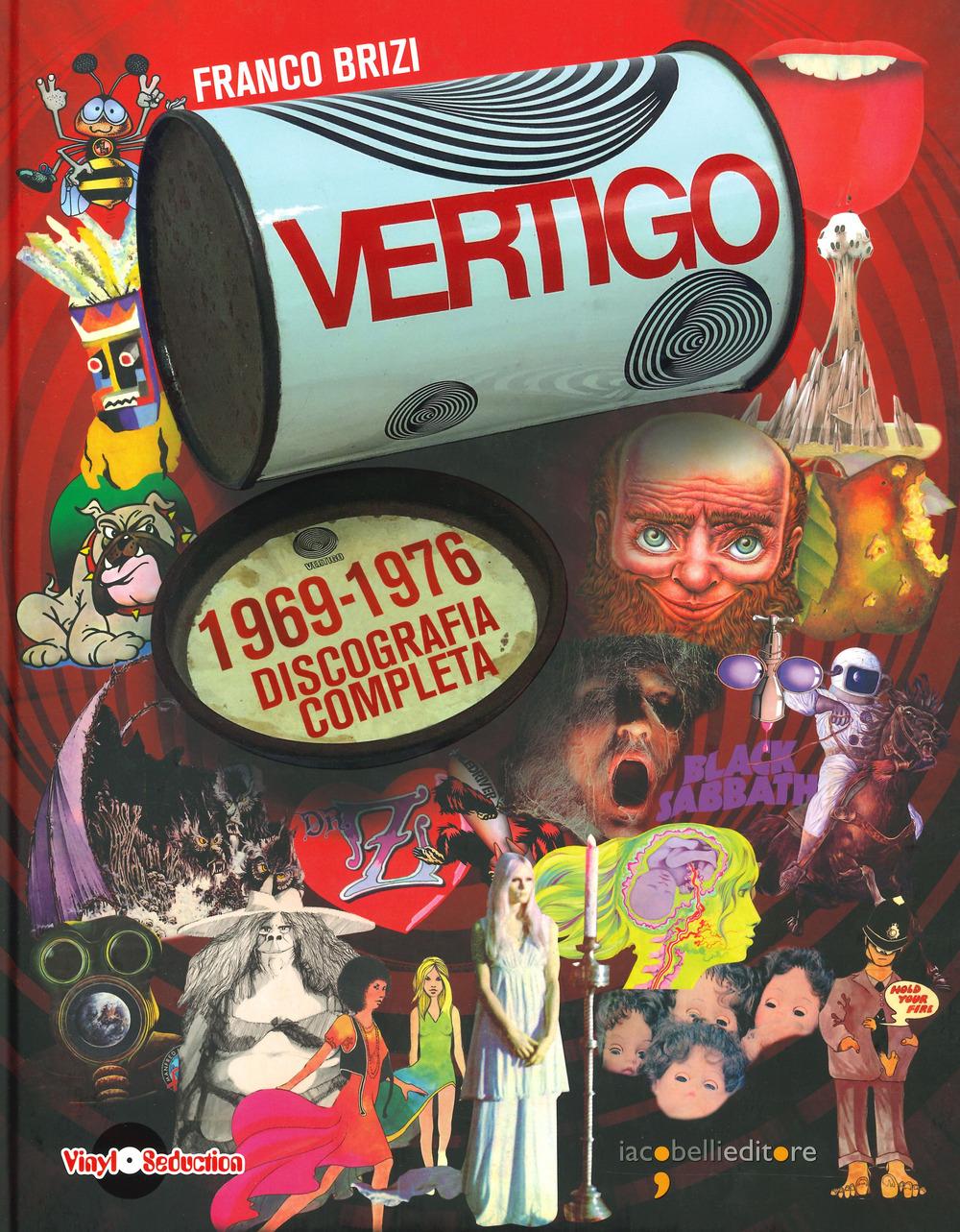Vorderes Coverbild Vertigo. 1969-1978 discografia completa