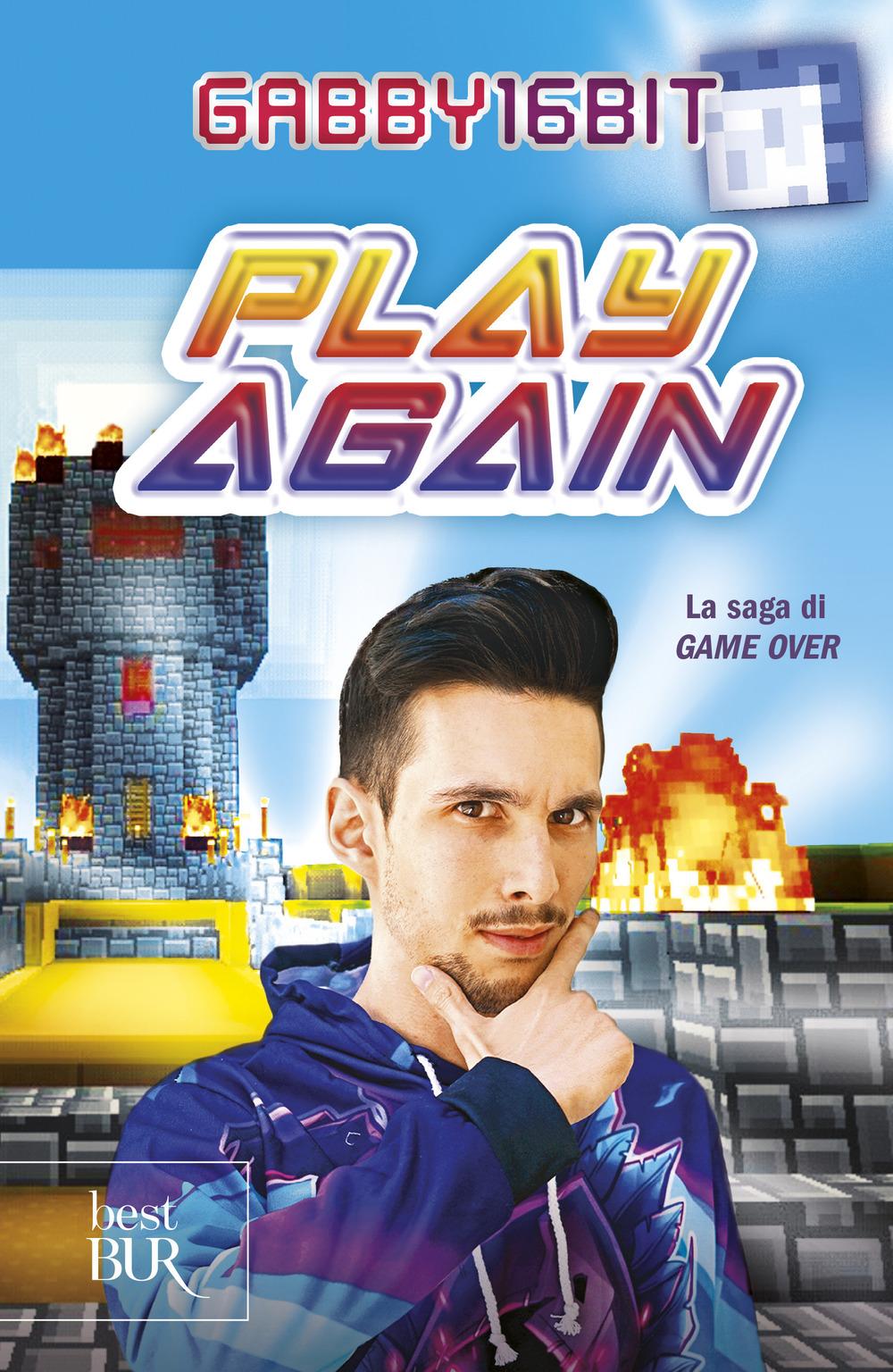 Vorderes Coverbild Play again. La saga di Game over