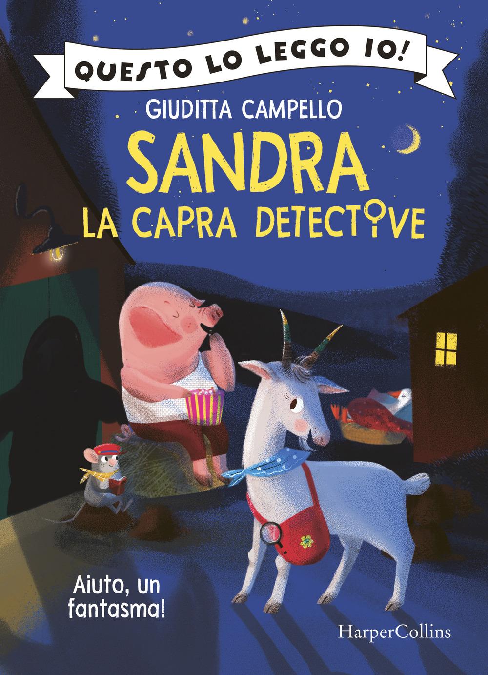 Vorderes Coverbild Aiuto, un fantasma! Sandra la capra detective