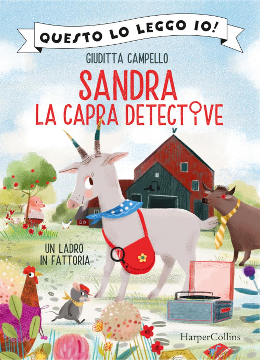 Vorderes Coverbild Un ladro in fattoria. Sandra la capra detective