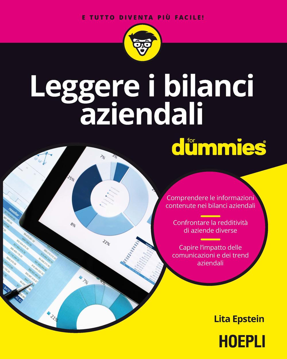Vorderes Coverbild Leggere i bilanci aziendali for dummies