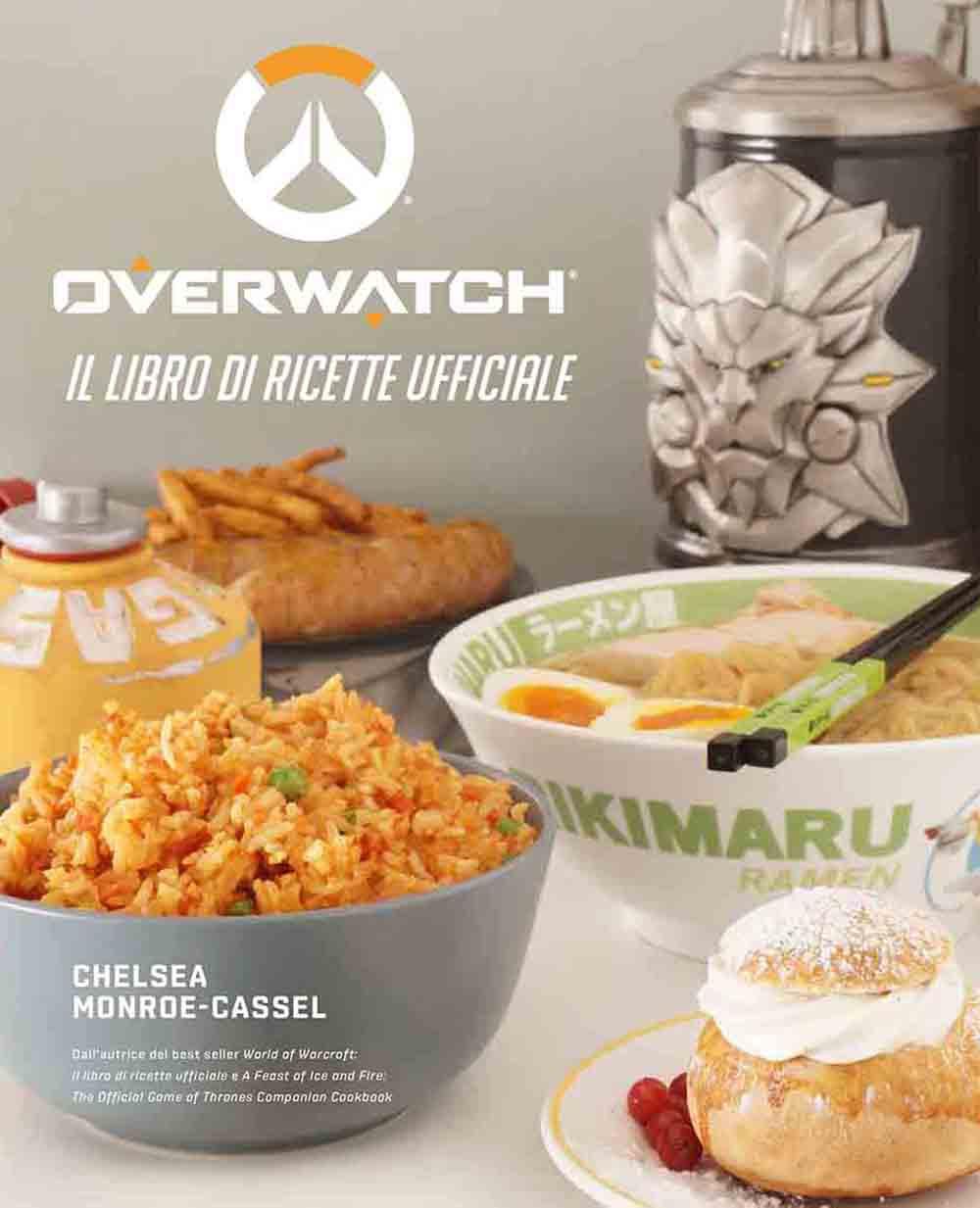 Vorderes Coverbild Overwatch. Il libro di ricette ufficiale