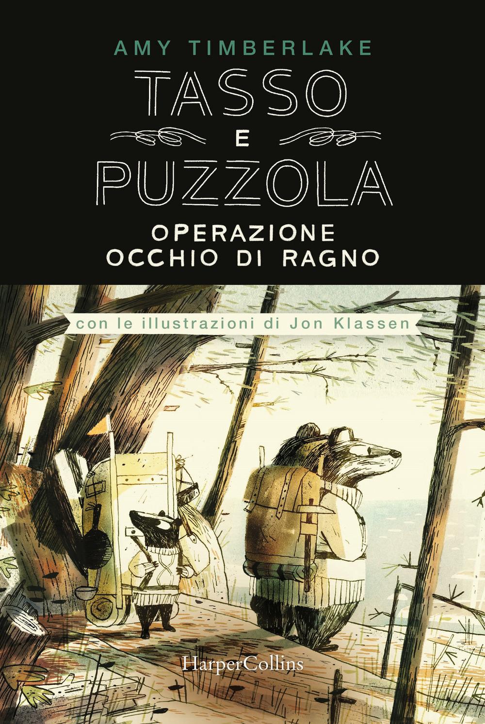 Vorderes Coverbild Operazione occhio di ragno. Tasso e Puzzola