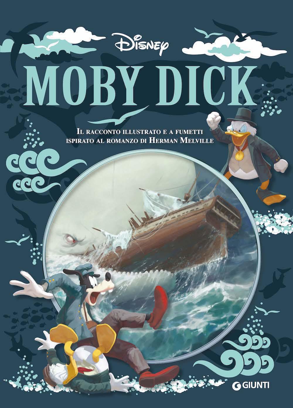 Vorderes Coverbild Moby Dick. Il racconto illustrato e a fumetti ispirato al romanzo di Herman Melville